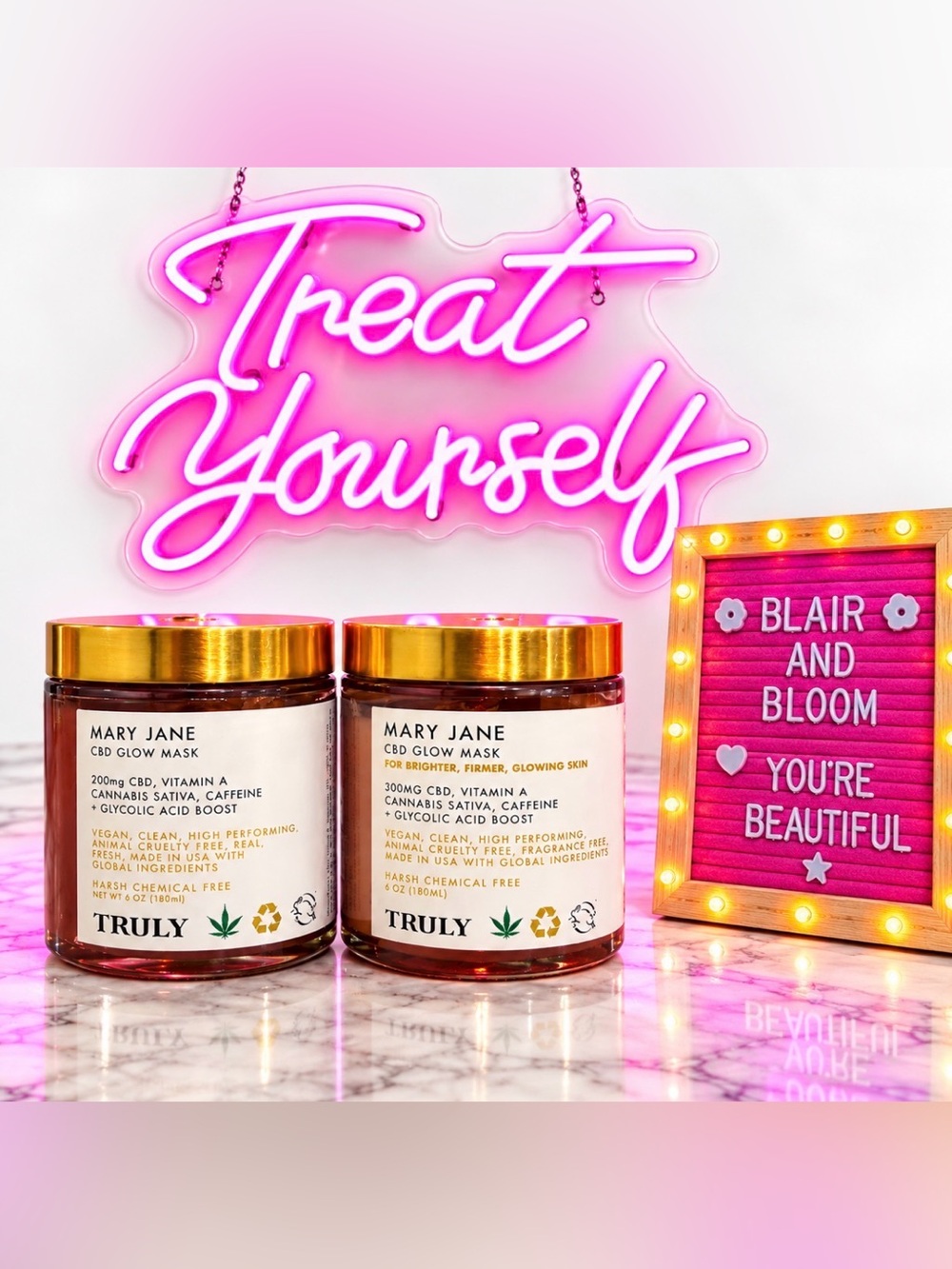 Truly Beauty MaryJ Glow Mask Bundle - Discontinued